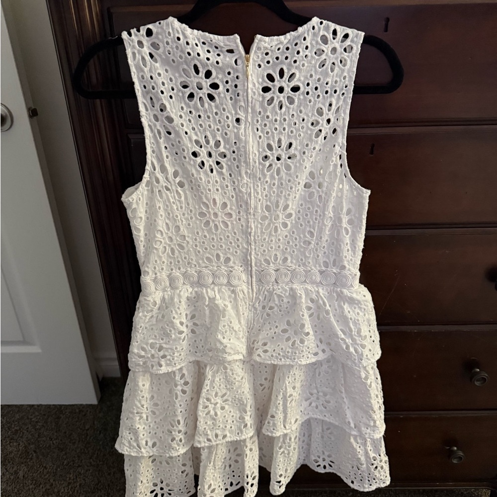 Lilly Pulitzer EyeletJudelyn peplum dress - Picture 2 of 4